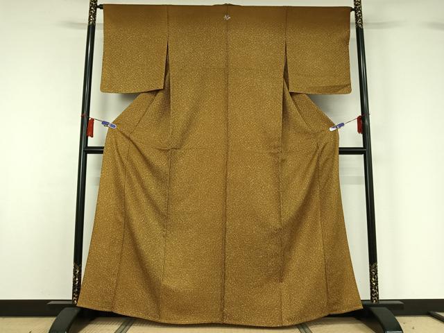 平和屋着物▽上質な小紋　単衣　霞文　正絹　逸品　AABH5681jh 平和屋着物▽上質な小紋 単衣 霞文 正絹 逸品 AABH5681jh