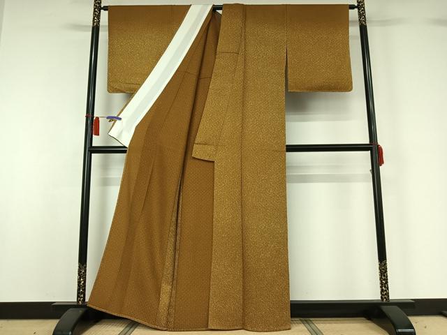 平和屋着物▽上質な小紋　単衣　霞文　正絹　逸品　AABH5681jh 平和屋着物▽上質な小紋 単衣 霞文 正絹 逸品 AABH5681jh