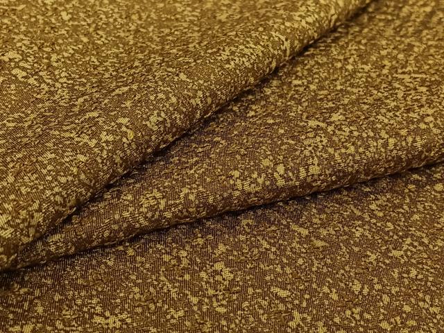 平和屋着物▽上質な小紋　単衣　霞文　正絹　逸品　AABH5681jh 平和屋着物▽上質な小紋 単衣 型染め 風景花文 鬼しぼ縮緬 やまと誂製