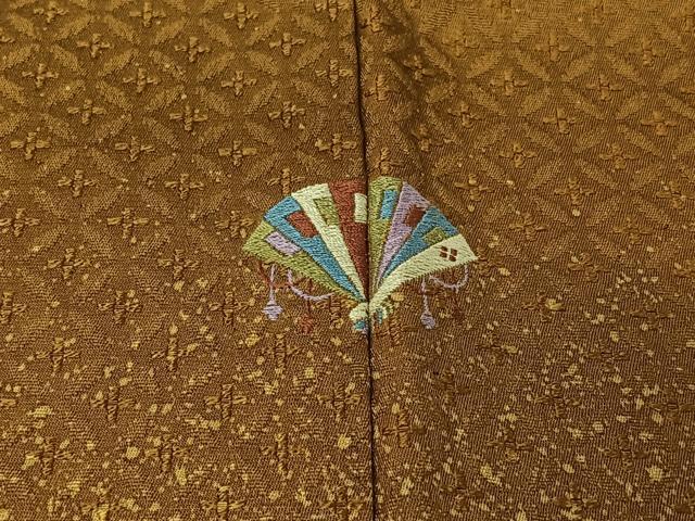 平和屋着物▽上質な小紋　単衣　霞文　正絹　逸品　AABH5681jh 平和屋着物▽上質な小紋 単衣 霞文 正絹 逸品 AABH5681jh