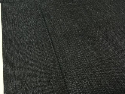 平和屋着物▽男性　紬　単衣　縞　正絹　逸品　AABH5690jh