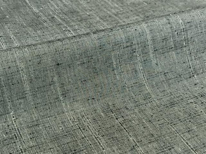 平和屋着物▽男性　紬　単衣　霞文　正絹　逸品　AABH5694jh