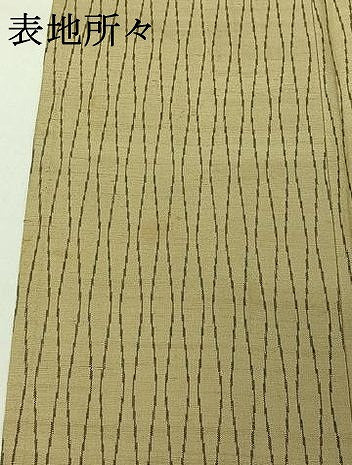 平和屋着物▽男性 紬 単衣 立涌文様 正絹 逸品 AABH5696jh