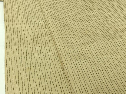 平和屋着物▽男性 紬 単衣 立涌文様 正絹 逸品 AABH5696jh