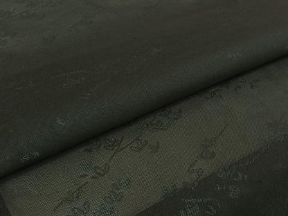 平和屋着物▽羽織　スリーシーズン　春夏秋　塵除け　草葉文　正絹　逸品　AABH5708jh