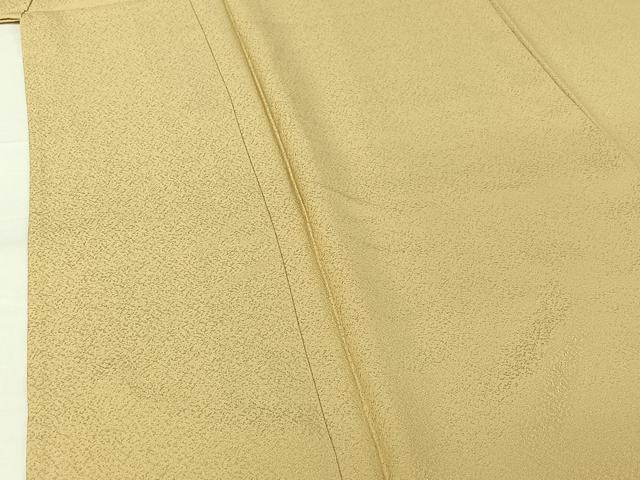 平和屋着物▽男性　色無地　単衣　蒸栗色　正絹　逸品　AABH5718jh