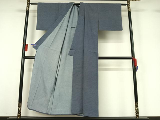 平和屋着物▽江戸小紋　単衣　角通し　正絹　逸品　AABH5721jh 平和屋着物▽江戸小紋 単衣 角通し 正絹 逸品 AABH5721jh