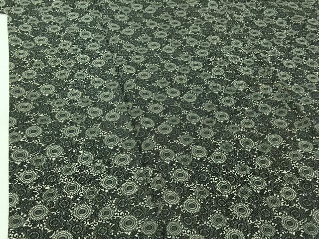 平和屋着物▽上質な小紋　単衣　花尽くし文　やまと誂製　正絹　逸品　AABH5726jh