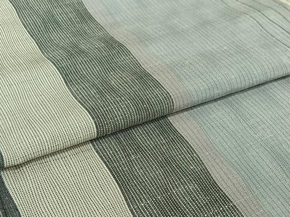 平和屋着物▽上質な紬　単衣　立涌文　正絹　逸品　AABH5738jh