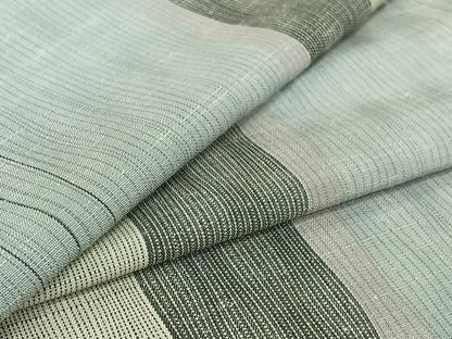 平和屋着物▽上質な紬　単衣　立涌文　正絹　逸品　AABH5738jh