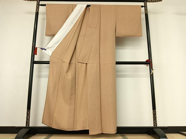 平和屋着物▽江戸小紋　単衣　鮫小紋柄　正絹　逸品　AABH5744jh