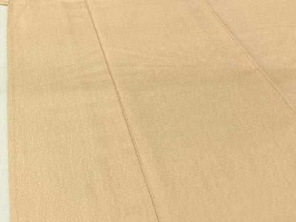 平和屋着物▽本塩沢　単衣　横段文　正絹　逸品　AABH5746jh