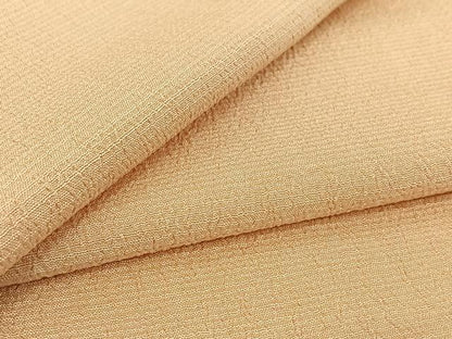 平和屋着物▽本塩沢　単衣　横段文　正絹　逸品　AABH5746jh