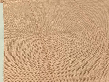 平和屋着物▽お召　単衣　塩澤絣　証紙付き　正絹　逸品　AABH5758jh