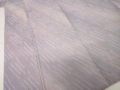 平和屋着物●上質な小紋　雨　暈し染め　正絹　逸品　AABH5763ck