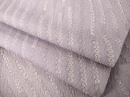 平和屋着物●上質な小紋　雨　暈し染め　正絹　逸品　AABH5763ck