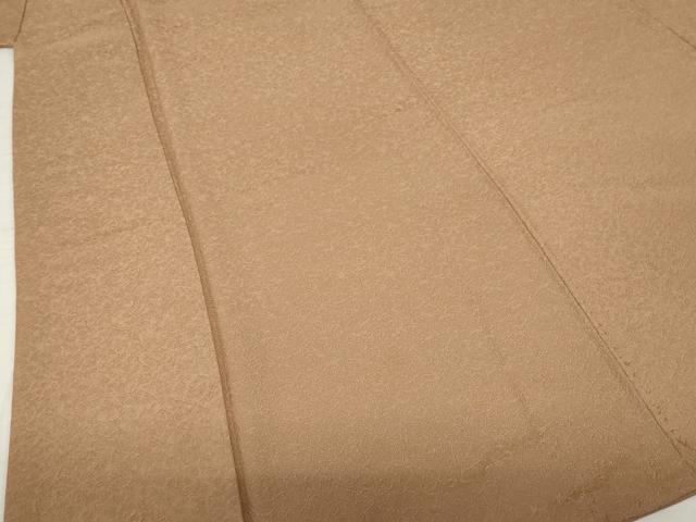 平和屋着物●上質な色無地　焦香色　正絹　逸品　AABH5771ck 平和屋着物○上質な色無地 焦香色 正絹 逸品 AABH5771ck