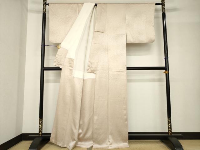 平和屋着物●上質な色無地　洗柿色　正絹　逸品　AABH5773ck 平和屋着物○上質な色無地 洗柿色 正絹 逸品 AABH5773ck