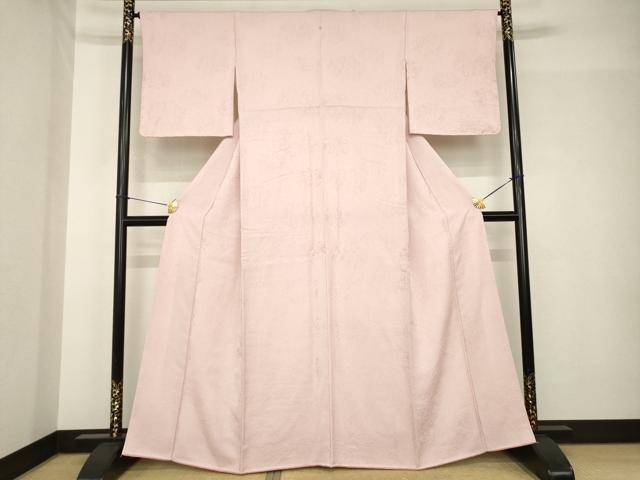 平和屋着物●上質な色無地　虹色　正絹　逸品　AABH5776ck