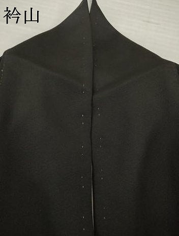 平和屋着物●松尾光琳　黒留袖　駒刺繍　花鳥文　百人一首　金彩　正絹　逸品　AABH5795ck