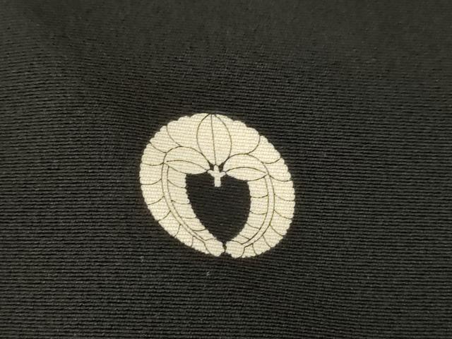 平和屋着物●松尾光琳　黒留袖　駒刺繍　花鳥文　百人一首　金彩　正絹　逸品　AABH5795ck