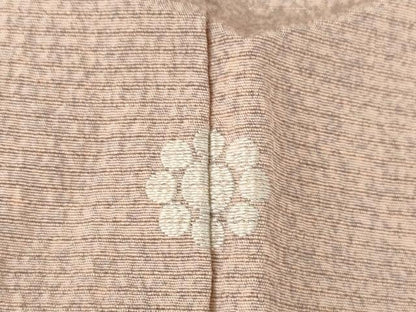 平和屋着物●訪問着　作家物　辻が花　斜縞花文　正絹　逸品　AABH5797ck