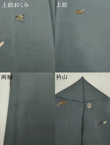 平和屋着物●上質な小紋　総刺繍　金太郎　正絹　逸品　AABH5800ck 平和屋着物○上質な小紋 総刺繍 金太郎 正絹 逸品 AABH5800ckの通販 by