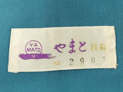 平和屋着物●皇室デザイナー　中村乃武夫　訪問着　花間道　金彩　やまと誂製　正絹　逸品　AABH5803ck