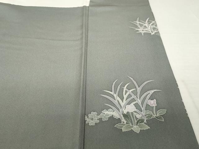 平和屋着物●十日町友禅作家　関口遼一　訪問着　童子　馬とび　正絹　逸品　AABH5804ck