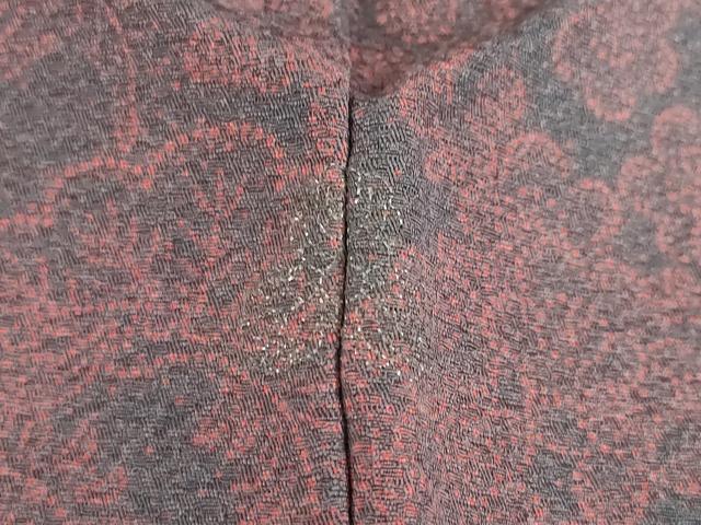 平和屋着物○上質な小紋 割付き花鳥文 正絹 逸品 未使用 AABH5808ck