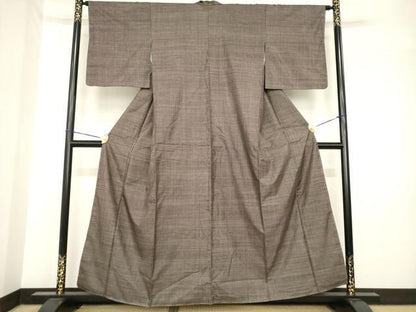 平和屋着物●本場大島紬　カタス7マルキ　正絹　逸品　未使用　AABH5812ck