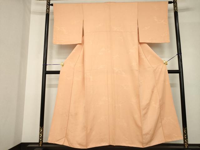 平和屋着物●江戸小紋　立波地紋　七福神　正絹　逸品　AABH5845ck 平和屋着物○江戸小紋 立波地紋 七福神 正絹 逸品 AABH5845ck