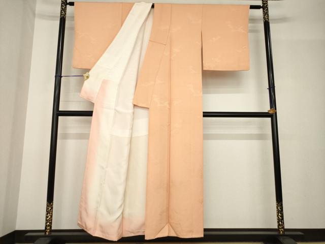 平和屋着物●江戸小紋　立波地紋　七福神　正絹　逸品　AABH5845ck 平和屋着物○江戸小紋 立波地紋 七福神 正絹 逸品 AABH5845ck