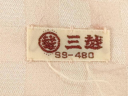 平和屋着物●長襦袢　無双仕立て　舞花文　三越扱い　正絹　逸品　AABH5847ck