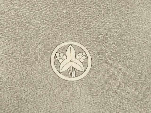 平和屋着物●豪華色留袖　駒刺繍　渡り橋地紙花文　金彩　正絹　逸品　AABH5851ck