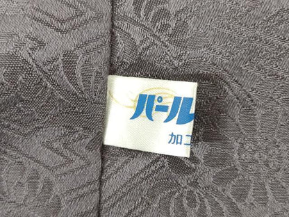 平和屋着物●訪問着　絞り　流水花文　金彩　正絹　逸品　AABH5866ck