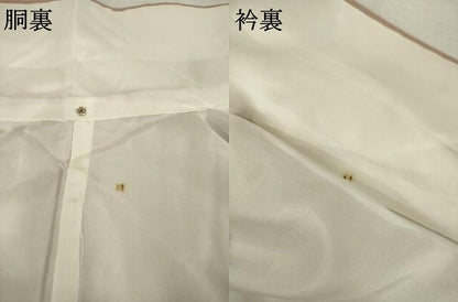 平和屋着物●上質な紬　色無地　宍色　正絹　逸品　AABH5868ck