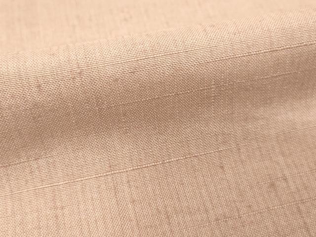 平和屋着物●上質な紬　色無地　宍色　正絹　逸品　AABH5868ck