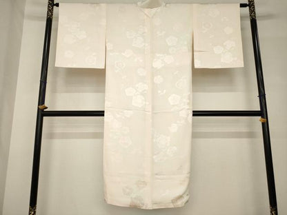 平和屋着物●長襦袢　袷　辻が花地紋　暈し染め　正絹　逸品　AABH5876ck