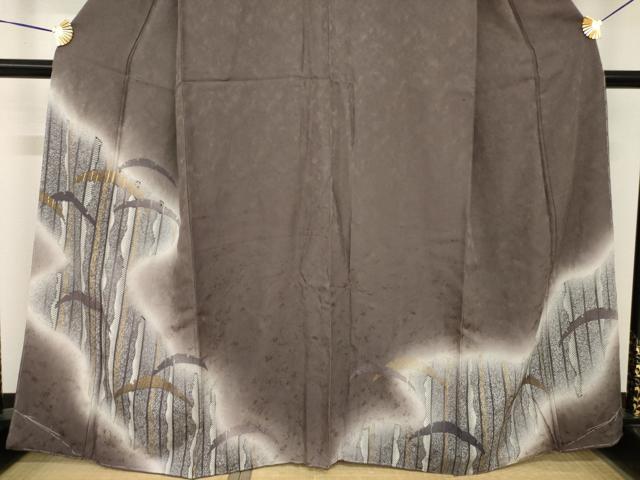 平和屋着物●訪問着　雪芝文　暈し染め　正絹　逸品　未使用　AABH5877ck