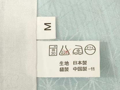 平和屋着物●長襦袢　無双仕立て　飛鶴文　ほたる暈し　洗える着物　AABH5878ck