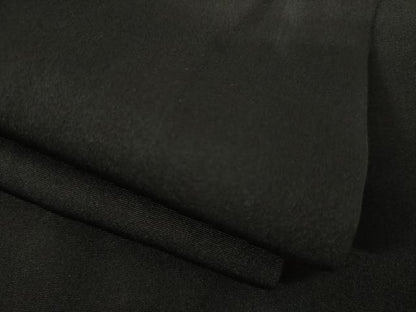 平和屋着物●男性　黒紋付　正絹　逸品　AABH5879ck