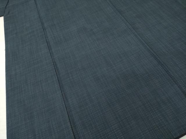 平和屋着物●男性　紬　亀甲柄　正絹　逸品　AABH5880ck