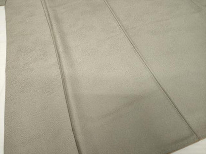 平和屋着物●京加賀友禅　百貫達雄　色無地　生壁色　正絹　逸品　AABH5887ck