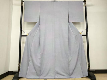 平和屋着物●上質な小紋　霞文　暈し染め　正絹　逸品　AABH5888ck