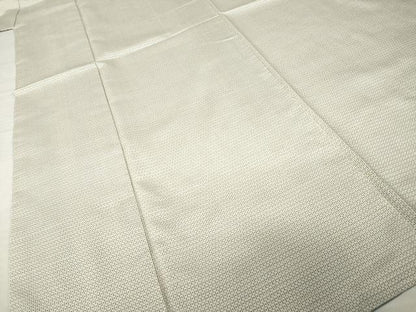 平和屋着物●本場大島紬　白大島　100亀甲　総詰め　正絹　逸品　AABH5889ck