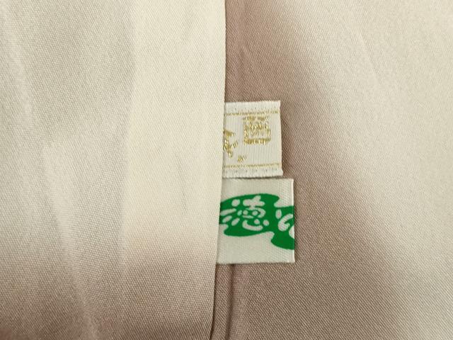 平和屋着物○上質な小紋 花菱文 正絹 逸品 AABH5894ck
