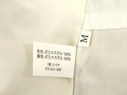 平和屋着物●小紋　飾花文　洗える着物　未使用　AABH5900ck
