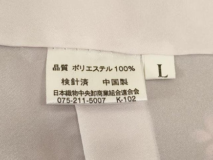 平和屋着物●小紋　花蝶間道　洗える着物　未使用　AABH5901ck