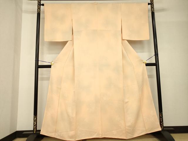 平和屋着物●上質な小紋　蔦草地紋　暈し染め　正絹　逸品　AABH5910ck 平和屋着物○上質な小紋 蔦草地紋 暈し染め 正絹 逸品 AABH5910ck